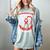 Grandma Heart Disease Awareness In Remembrance In Memory Of Women's Comfort Colors T-Shirt Denim