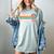 Groovy Like The 60s Aesthetic Nostalgia 1960's Retro Women's Comfort Colors T-Shirt Denim