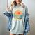 Groovy Like The 70s Aesthetic Nostalgia 1970's Retro Women's Comfort Colors T-Shirt Denim