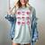 Heart Reading Books Valentine Teacher Boy Girl Book Lover Women's Comfort Colors T-Shirt Denim