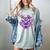 I’m This Old Retro 80s Nostalgia Alien Women's Comfort Colors T-Shirt Denim
