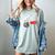 Introvert People Spray Women's Comfort Colors T-Shirt Denim