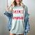 Introverts I May Look Calm But In My Head Women's Comfort Colors T-Shirt Denim