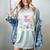 If It Involves Book And Pajamas Count Me In Bookworm Reading Women's Comfort Colors T-Shirt Denim