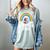 It's Book Fair Week Librarian Library Literacy Reading Women's Comfort Colors T-Shirt Denim