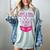 Just A Girl Who Loves Books Butterflies Reading Women's Comfort Colors T-Shirt Denim Just A Girl Who Loves Books Butterflies Reading Women's Comfort Colors T-Shirt Denim