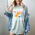 Just A Girl Who Loves Dogs And Books Reading Dog Puppy Lover Women's Comfort Colors T-Shirt Denim