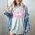 Just A Girl Who Loves To Read Book Lover Reading Books Women's Comfort Colors T-Shirt Denim
