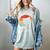 Leave Me Alone Raccoon Lover Introvert Antisocial Shy INTP Women's Comfort Colors T-Shirt Denim