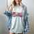 Librarian I'm Okay Book Reader Library Book Women's Comfort Colors T-Shirt Denim