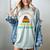 My Life Essentials Are Cat And Books Women's Comfort Colors T-Shirt Denim