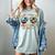 Most Likely To Read Books All Summer Book Lovers Women's Comfort Colors T-Shirt Denim