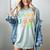 Literacy And Justice For All Protect Banned Books Library Women's Comfort Colors T-Shirt Denim