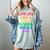Live Life Like A Book Florida Would Ban Gay Rights LGBTQ Women's Comfort Colors T-Shirt Denim