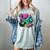 I Love The 70s Retro Cassette Roller Vinyl Disco Nostalgia Women's Comfort Colors T-Shirt Denim