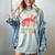 I Love 90's Music Retro Style Nostalgia Cassette 1990s Party Women's Comfort Colors T-Shirt Denim