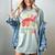 I Love 90's Music Retro Style Nostalgia Cassette 1990s Party Women's Comfort Colors T-Shirt Denim