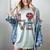Love Books Reading Women's Comfort Colors T-Shirt Denim