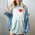 I Love Nerds I Heart Nerds For Science Book Knowledge Geeks Women's Comfort Colors T-Shirt Denim