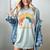 Low Social Battery Introvert Energy Women's Comfort Colors T-Shirt Denim