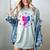 Magic Bi-Pride Book Of Cosmic Energy Women's Comfort Colors T-Shirt Denim