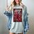 Marvel Spider-Man Eddie Brock Carnage Comic Book Cover Women's Comfort Colors T-Shirt Denim