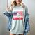 In Memory Of The Brave Man & Woman Memorial Day Women's Comfort Colors T-Shirt Denim