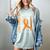 In Memory Of Godson Leukemia Awareness Products Flag Shirts Women's Comfort Colors T-Shirt Denim