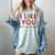 I Like You But Got No Game Introvert Minimalist Joke Women's Comfort Colors T-Shirt Denim