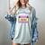 Nostalgia 1980s 80s 90s Costume Party Never Forget Women's Comfort Colors T-Shirt Denim