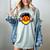 Nostalgia Chest Flag GDR Women's Comfort Colors T-Shirt Denim