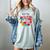 Nostalgia Love Tees -Adults Small Casual Festive Classic Fit T-Shirt Round Neck Straight Fit Collarless Short Sleeve Solid Lightweight Women's Comfort Colors T-Shirt Denim