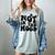 Not In The Mood Anti Social Introvert Sarcastic Retro Women's Comfort Colors T-Shirt Denim