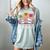 Nothing Beats Reading Rock Paper Scissors Books Lover Women's Comfort Colors T-Shirt Denim