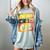 Im This Old Retro 80s 90s VHS Cassette Floppy Disk Nostalgia Women's Comfort Colors T-Shirt Denim