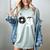 Old School Dad OG Hip Hop Head Vinyl Retro 80s90s Nostalgia Women's Comfort Colors T-Shirt Denim