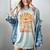 BE PATIENT I'M FROM THE 1900s FUNNY GROOVY Women's Comfort Colors T-Shirt Denim