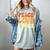 Peace Love Books Men Women Women's Comfort Colors T-Shirt Denim