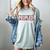 All Peopled Out Introvert Joke Sarcastic Quote Premium Tri-Blend Women's Comfort Colors T-Shirt Denim
