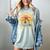 Please Be Kind I'm From The 1900s Penny Farthing Premium Women's Comfort Colors T-Shirt Denim