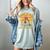 Please Be Kind I'm From The 1900s Penny Farthing Women's Comfort Colors T-Shirt Denim