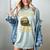 Please Be Patient With Me I'm From The 1900s Steam Train Women's Comfort Colors T-Shirt Denim