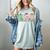 Read Banned Books Christmas Holiday Women's Comfort Colors T-Shirt Denim