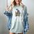Read Book Be Kind Stay Weird Book Reader Lover Bookworm Women's Comfort Colors T-Shirt Denim