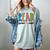 Read Your Heart Read Reading Librarian Book Across America Women's Comfort Colors T-Shirt Denim