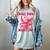 Read Your Heart Out Valentines Day Book Lover Bookish Teach Women's Comfort Colors T-Shirt Denim