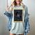 The Reader Tarot Card Mystic Dragon Book Magic Women's Comfort Colors T-Shirt Denim