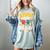 Reading Book Lover School Librarian Bruh It's Library Day Women's Comfort Colors T-Shirt Denim
