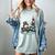 Reading Is Snow Much Fun Christmas Books Snowman Bookworm Women's Comfort Colors T-Shirt Denim