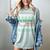 Reading Is Snow Much Fun Winter Bookworm Reading Book Lovers Women's Comfort Colors T-Shirt Denim